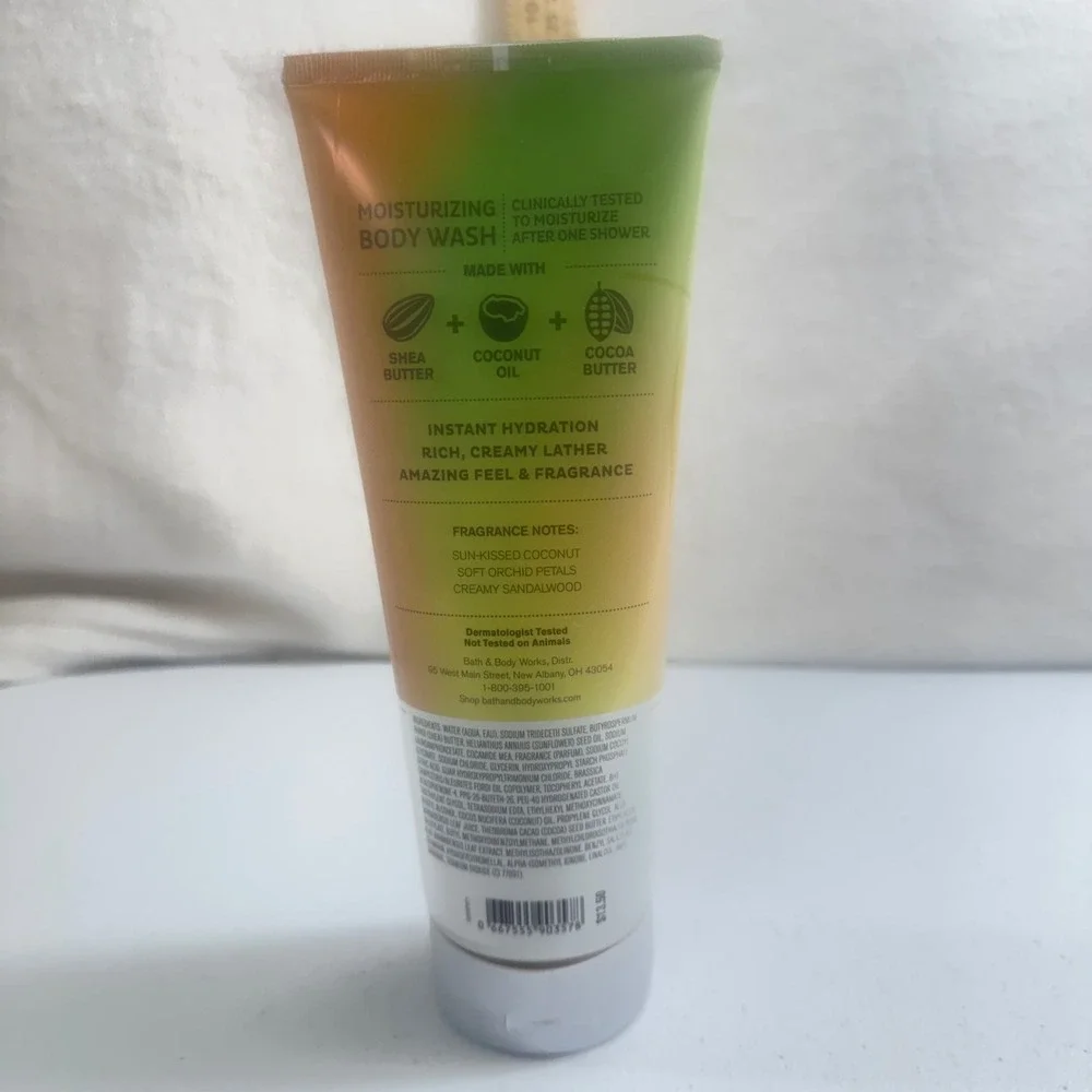 Bath‎ Body Works Copper Coconut Sands Moisturizing Body Wash 10 oz New